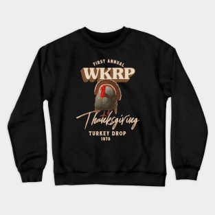 WKRP Turkey Drop Crewneck Sweatshirt